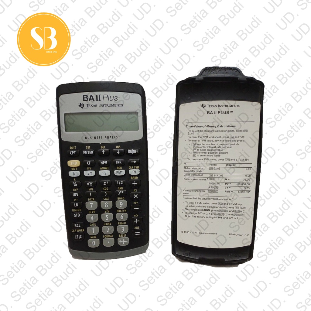 Texas Instruments BA II Plus Professional