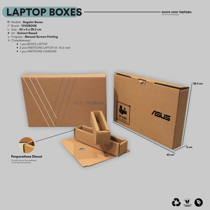 

Bestseller Kardus Dus Box Kotak Tempat Laptop Asus Vivobook