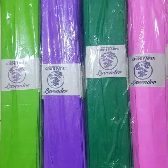 

Terlaris Kertas Krep Kertas Crepe Kertas Bunga