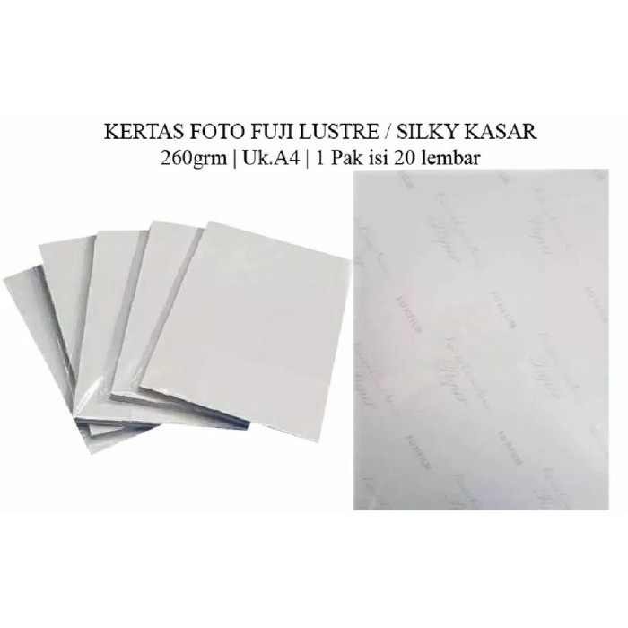 

Terlaris Kertas Foto Fuji Silky / Paper Foto Fuji