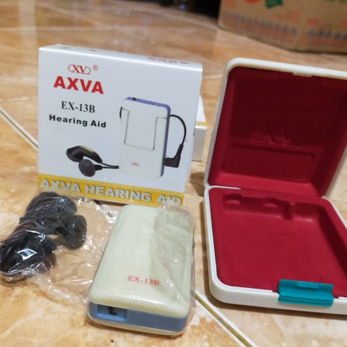 Terlaris Axva Hearing Aid 2 Kabel Ex -13B