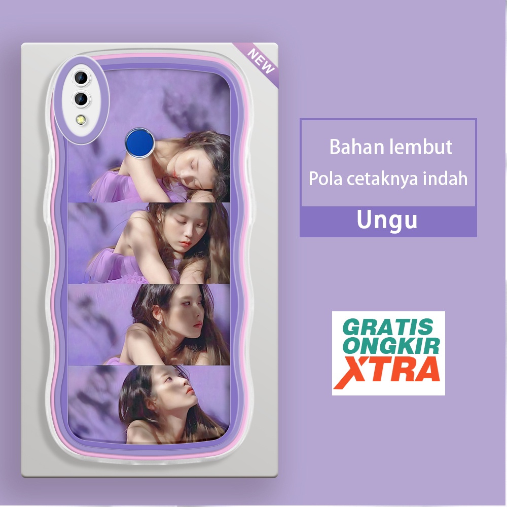 Mulia Realme 3 pro C1 C2  Casing Ponsel  Penyanyi Korea IU poster  warna-warni gelombang batas sofe 