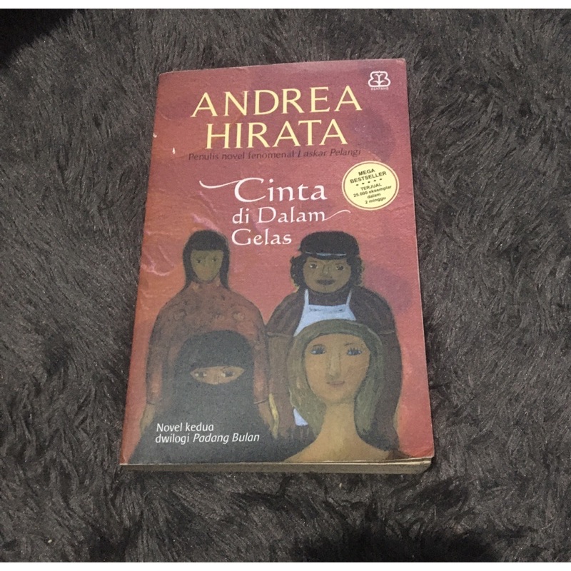 Novel Cinta Dalam Gelas - Andrea Hirata