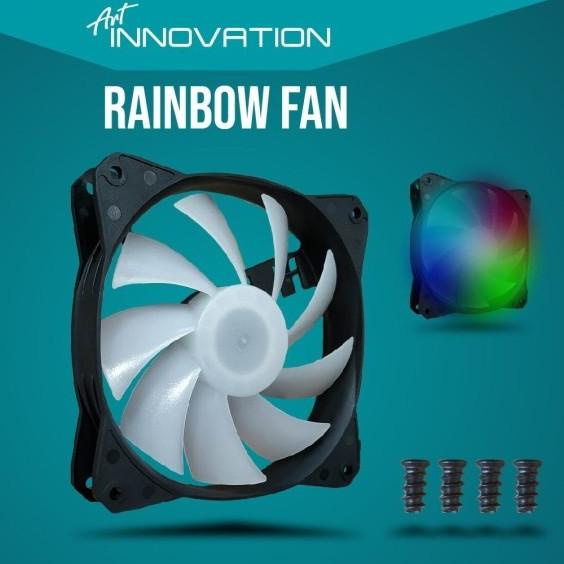 Dapat Mini Gold Original Innovation Rainbow Fan Case Rgb