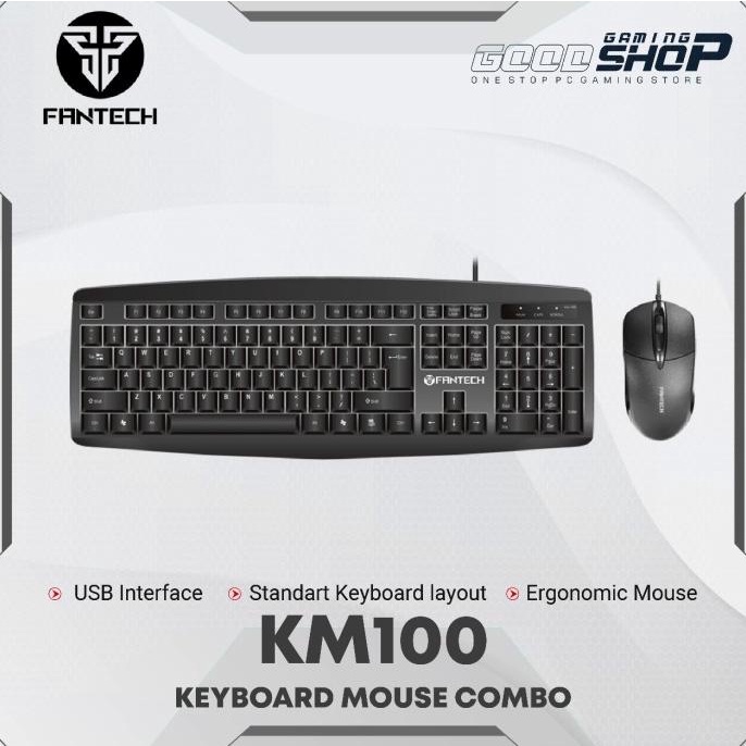 Menarik Fantech Keyboard Mouse Km100
