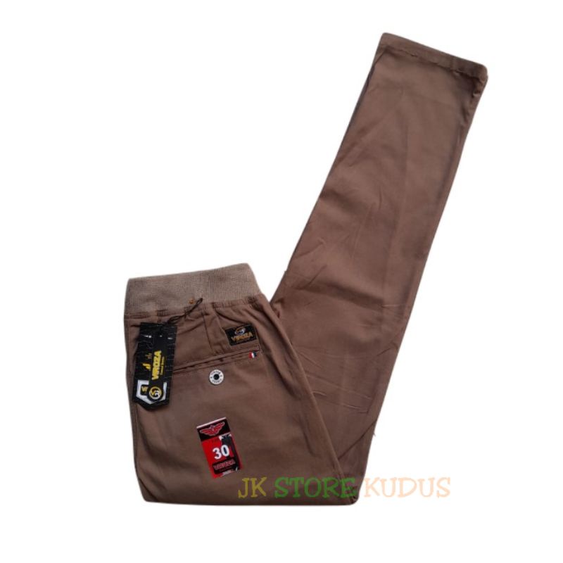 CELANA PANJANG PRIA CHINO PINGGANG KOLOR RIP BIGSIZE JUMBO 39-50