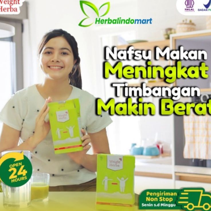 

Ready Stok Weight Herba - Wheight Herbal Susu Bubuk Solusi Ampuh Menambah Berat Badan