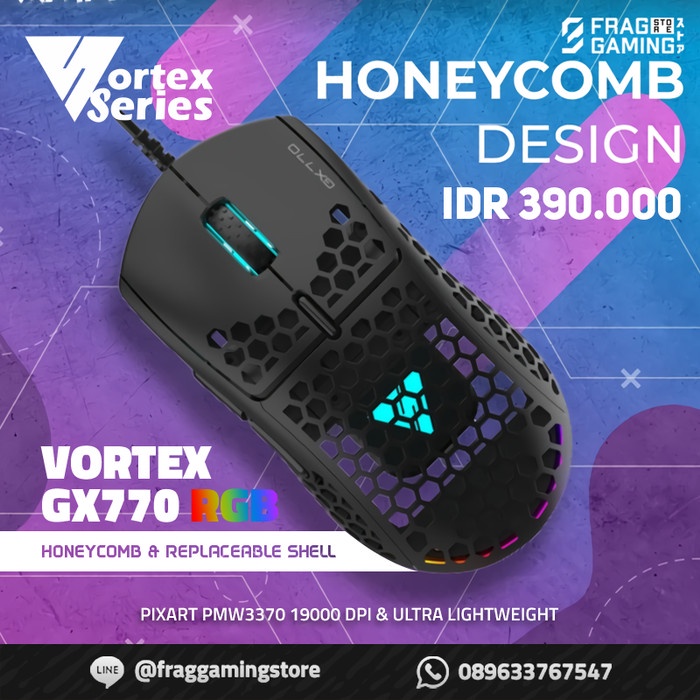 VortexSeries Vortex GX770 RGB - Gaming Mouse
