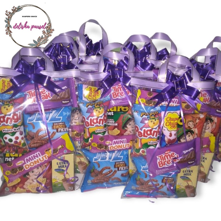 

DISKON!!!!!!!✅ Snack ulang tahun anak tali pita