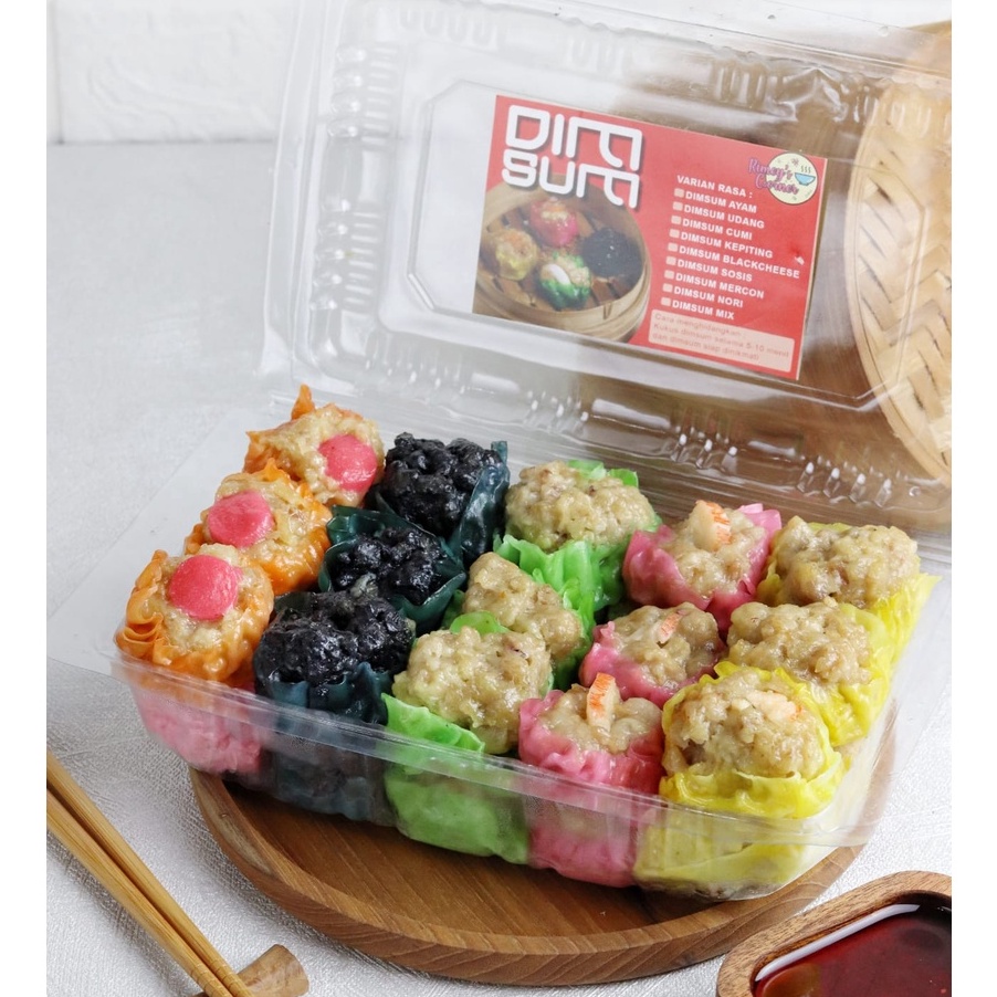 

Ready Stok dimsum mix isi 30 siomay rasa campur