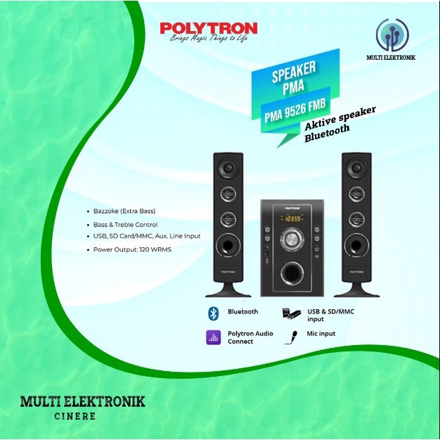 Speaker Aktif POLYTRON PMA-9506
