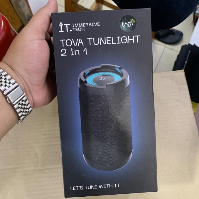 Speaker Bluetooth 2 In 1 Resmi Tam Tova Tunelight Kulitkuacistore