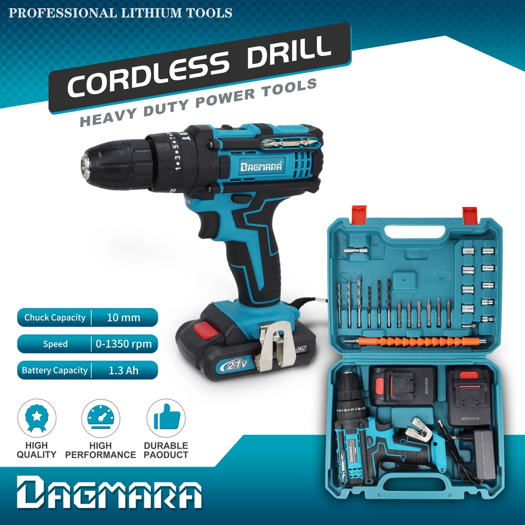 DAGMARA Mesin Bor Elektrik - Electric Drill Set - Mesin Bor Tangan Elektrik