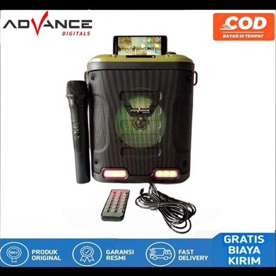 Speaker Bluetooth Advance K651 Speaker Portable 6 Inch - Free Mic Kulitkuacistore