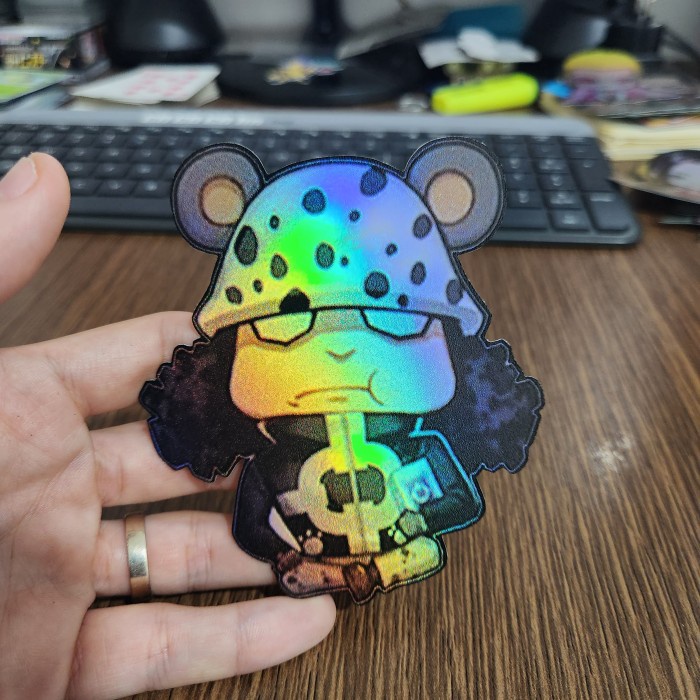 

Sticker Hologram Anime - PSH1774 - One Piece - Kuma