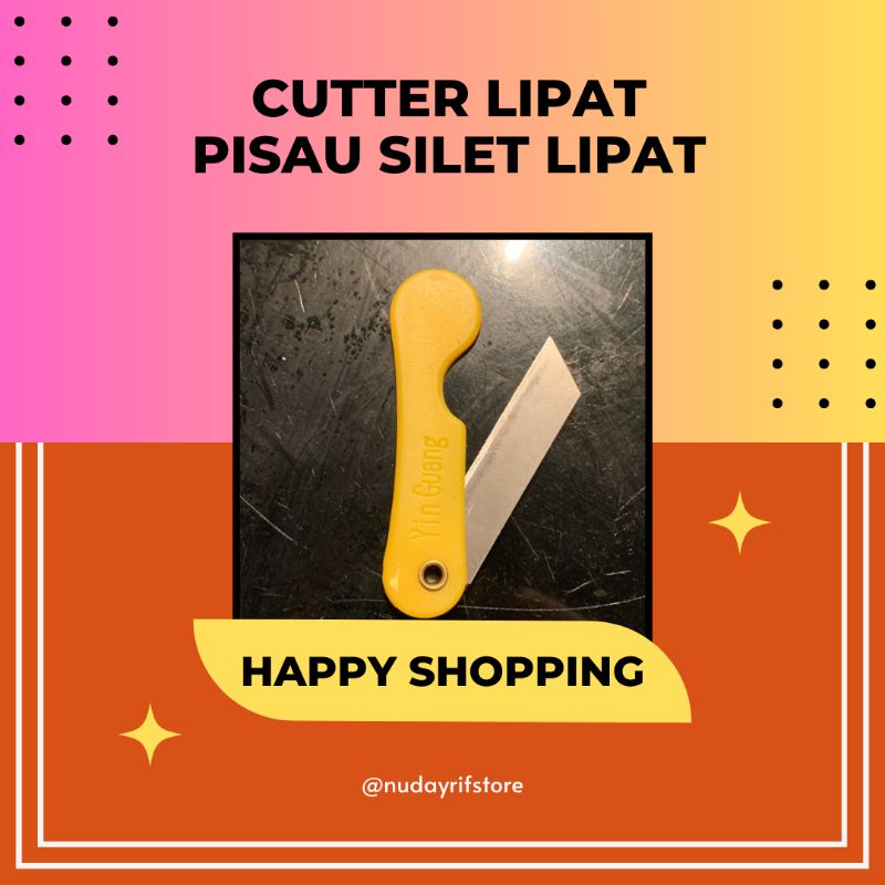 

P.14_CUTTER LIPAT PISAU SILET LIPAT