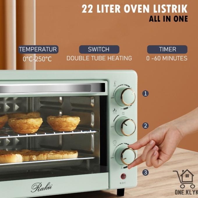 Oven Listrik 22 Liter | Oven Import Berkualitas - Oven Hemat Listrik - Pikirahmat54