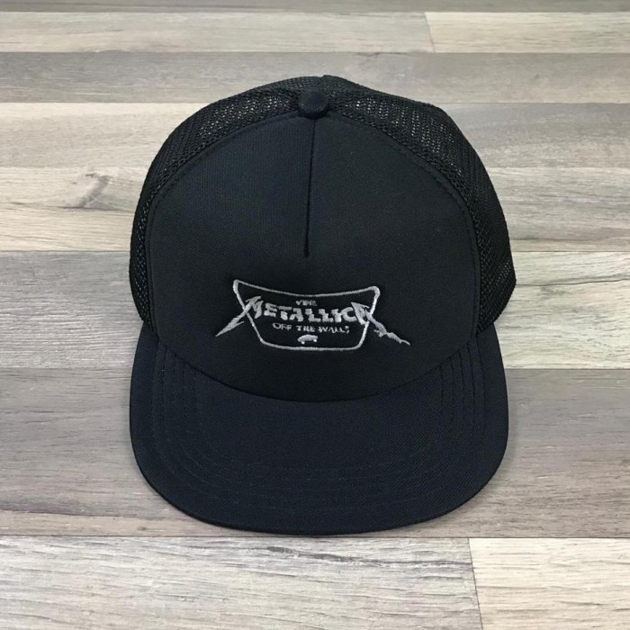 DISKON TOPI SNAPBACK - METALLICA X VANS - FREE STICKER MURAH NEW