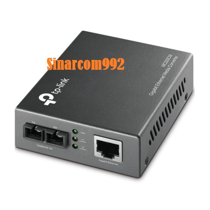 Converter FO Multimode Gigabit TP-Link MC200CM Media Converter FO MM