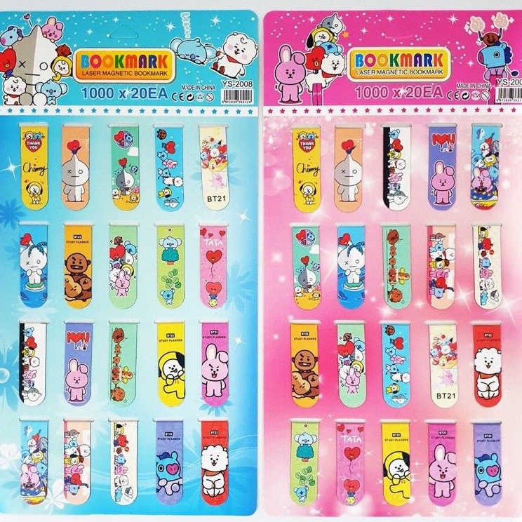 

✢Ready✼➢ 0AB9A Mainan bookmark/pembatas isi 20pcs 094 ✸Ready