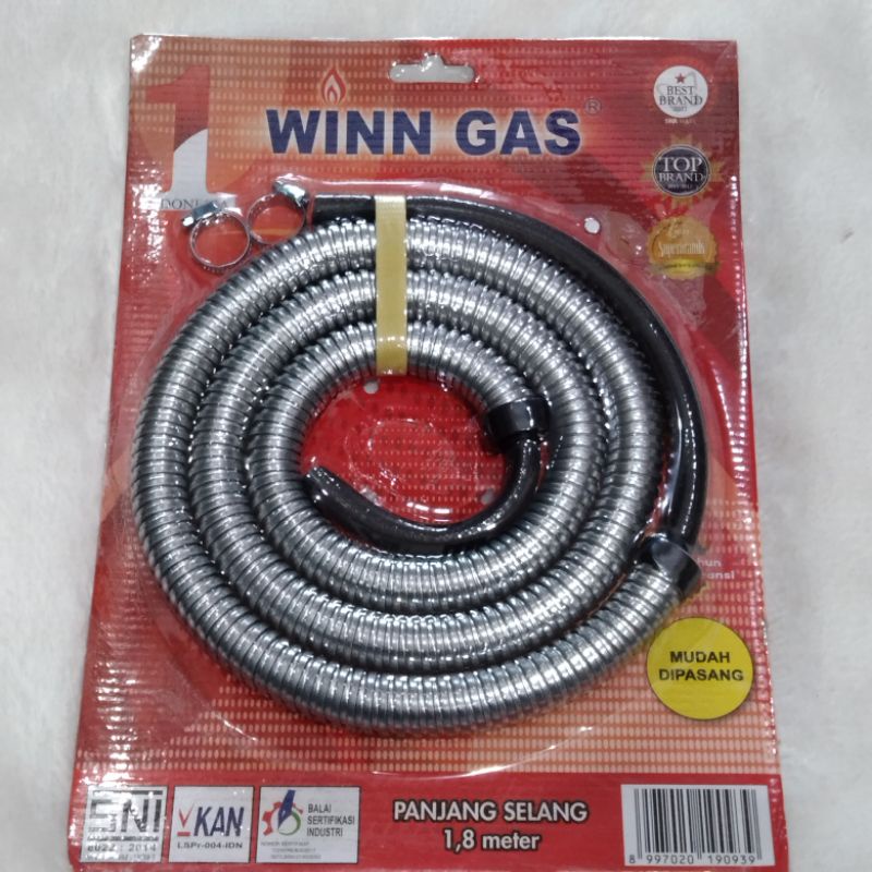 winn gas selang regulator kompor gas anti bocor
