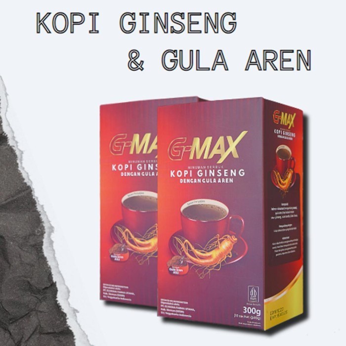 

Kopi G-Max Vitalitas Stamina Pria Dewasa Keras Tahan Lama Kopi Ginseng