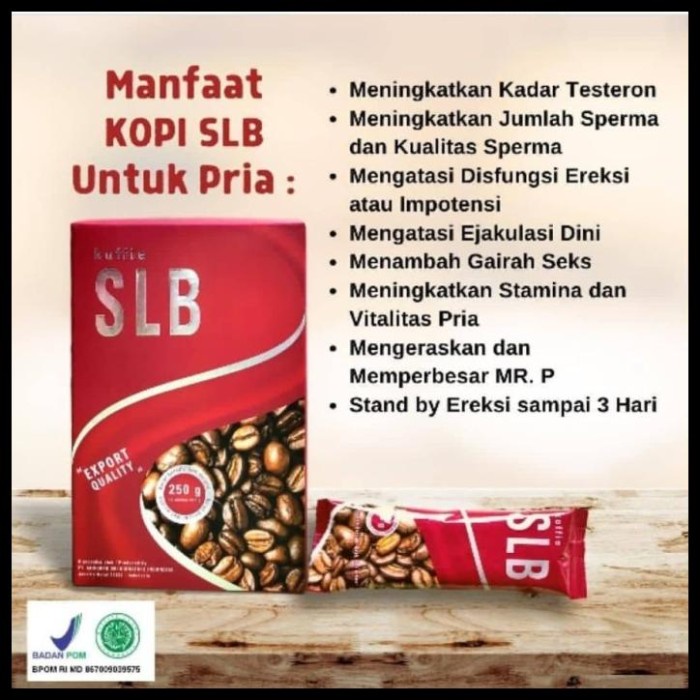 

Kopi Slb Original 1 Box Isi 10 Sachet Untuk Stamina Pria Dewasa