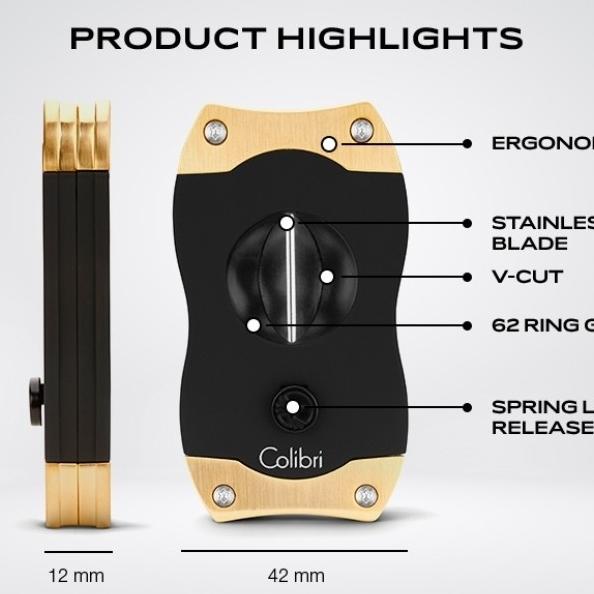 

Colibri V Cut Cigar Cutter Original