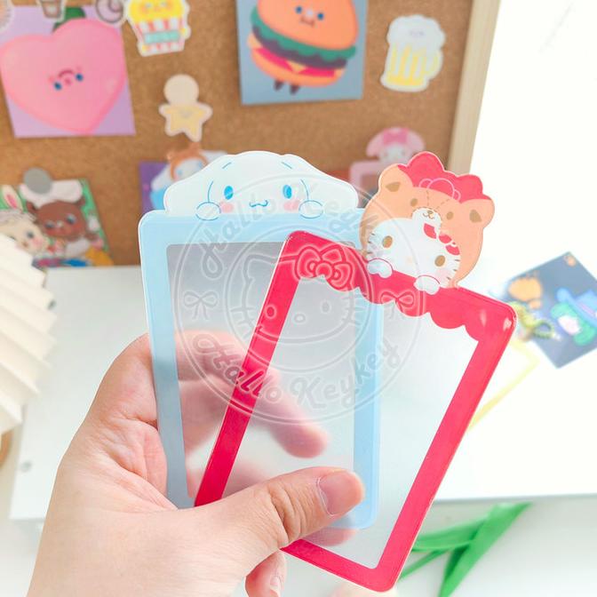 

pouch kartu foto kitty melody kuromi cinnamoroll pompompurin pochacco