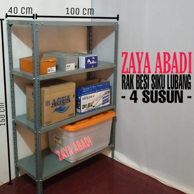 

Rak besi 4 susun