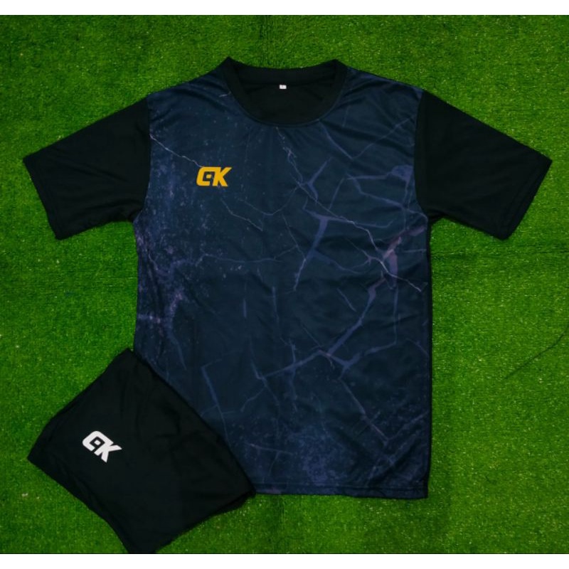 COD ATASAN & STELAN BAJU OLAHRAGA PRIA/WANITA BAJU BADMINTON BAJU VOLI PAKAIAN OLAHRAGA DEWASA PRINT