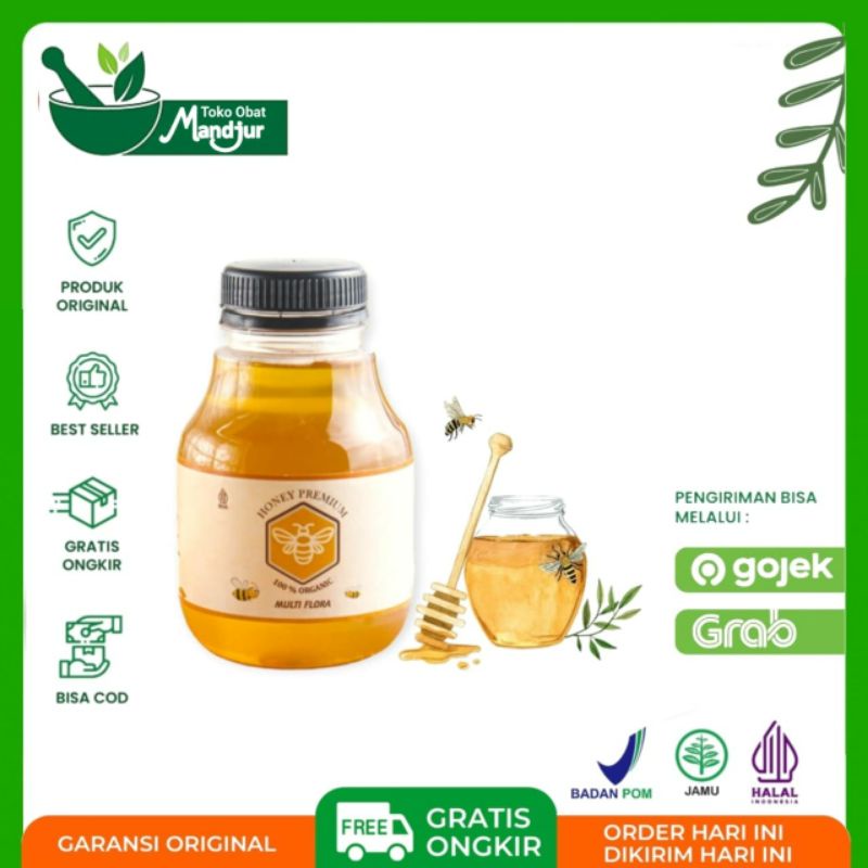 

Madu Multiflora Murni Asli 250g Membantu Mengontrol Gula Darah