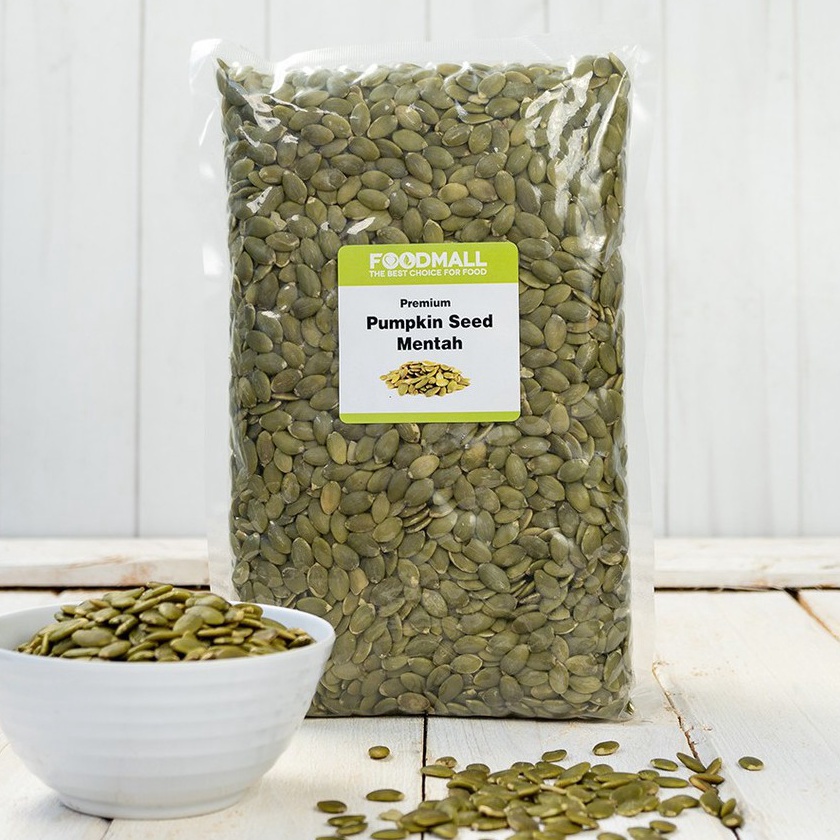 

Best Pumpkin seed 1 kg MENTAH/ biji labu 1 kg MWP