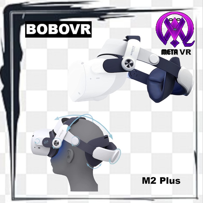 Avr Bobovr M2 Plus Quest 2 Head Strap Comfort And Reduce Facial Stress