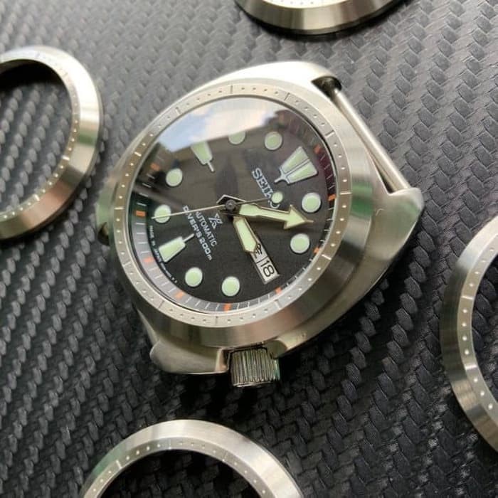 PROMO CT233 PILOT BEZEL SEIKO TURTLE 316L STAINLESS STEEL TERBARU
