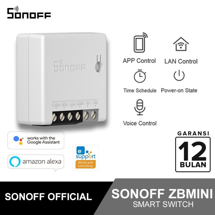 Sonoff Smart Switch ZBMINI Zigbee saklar wireless smart home