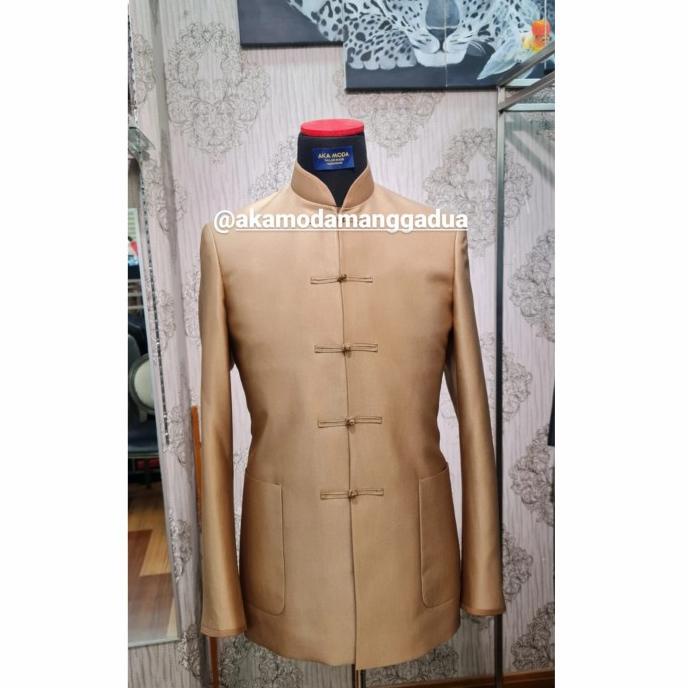 New Cheongsam Pria/Sanjit/Qipao/Changsam Gold Discount