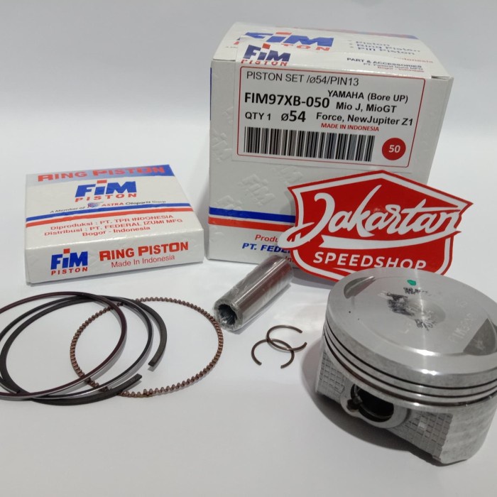 Terlaris Pistonku Piston Fim Mio J Xb- Fim 97Xb- 53,5 S/D 56