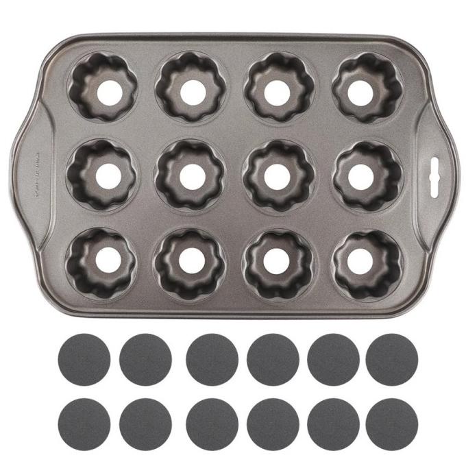 Loyang Pie Mini Cheese Cake Kue Roti Bunga Anti Lengket Bongkar Pasang