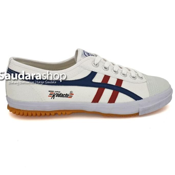 Sepatu Kodachi 8172 Putih lis Navy Merah / Sepatu Kodachi 8172 Classic