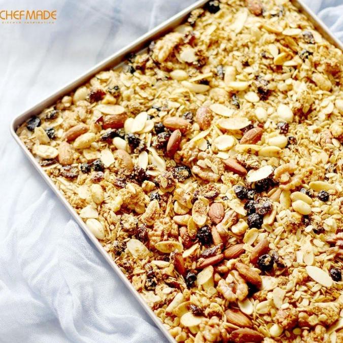 Chefmade Nougat Roll Cake Mold Rectangle Non Stick Liyang Anti Lengket