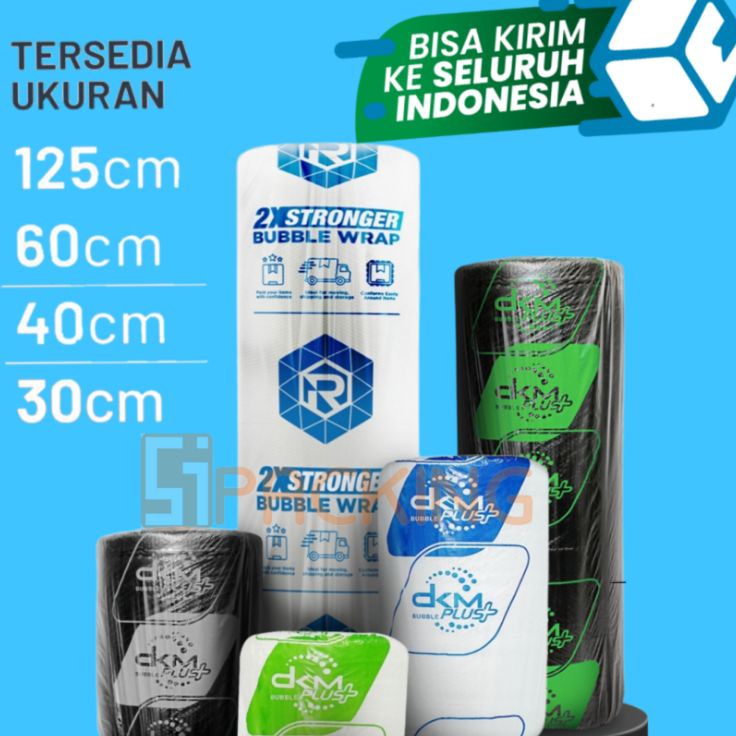 

Hemat BUBBLE WRAP BENING TRANSPARAN PLASTIK BUBBLE WRAP HITAM TEBAL DKM+ 125 CM X 50M 125cmx50m 125x50