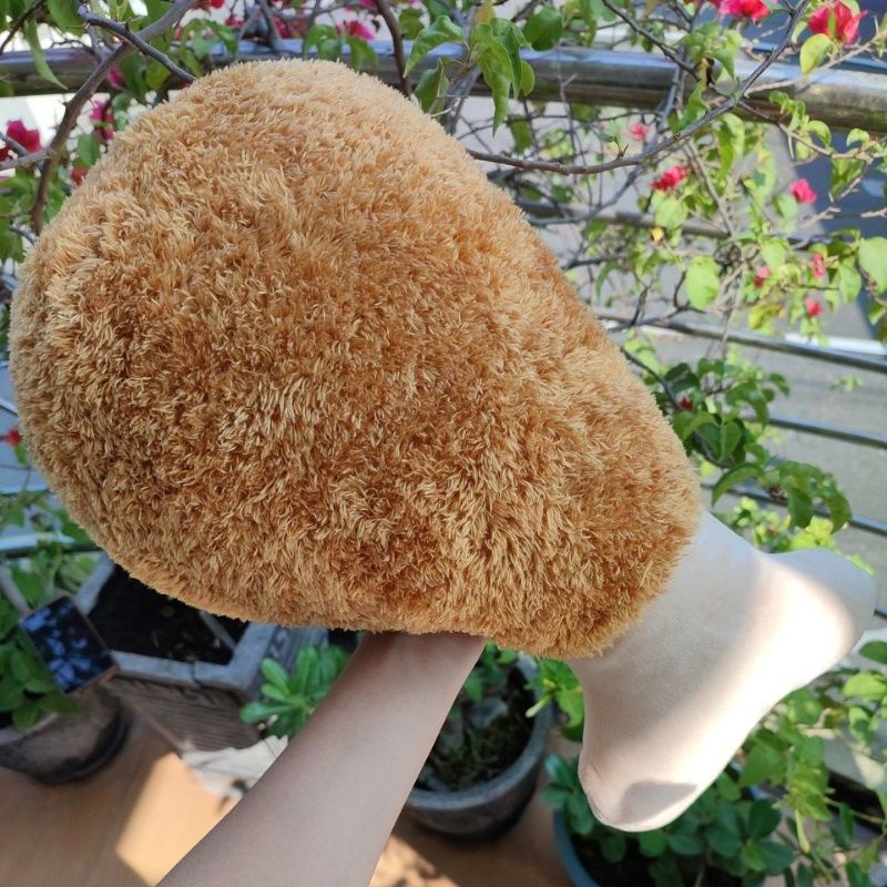 MINISO DOOD SERIES CHICKEN DRUMSTICK PILLOW BANTAL BONEKA AYAM GORENG