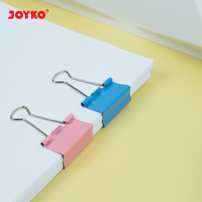 

Binder Clip Klip Penjepit Kertas Joyko Pastel Ptl