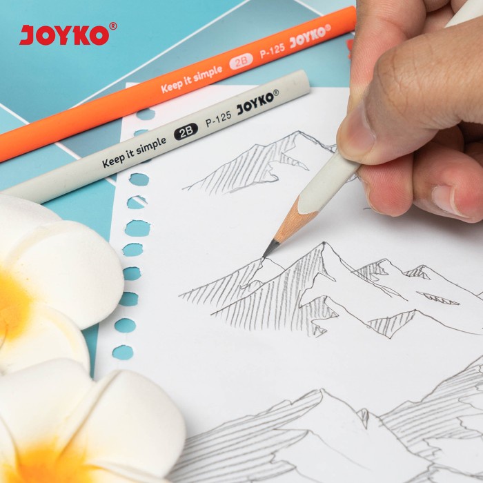 

Pensil Pencil Joyko P-125 2B 1 Box 12 Pcs