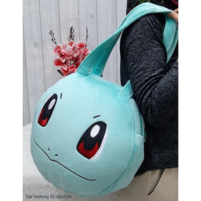 PROMO TAS SQUIRTLE SIZE XL/TAS GO POKEMON/TAS KARAKTER/TOTE BAG/TAS WANITA TERLARIS