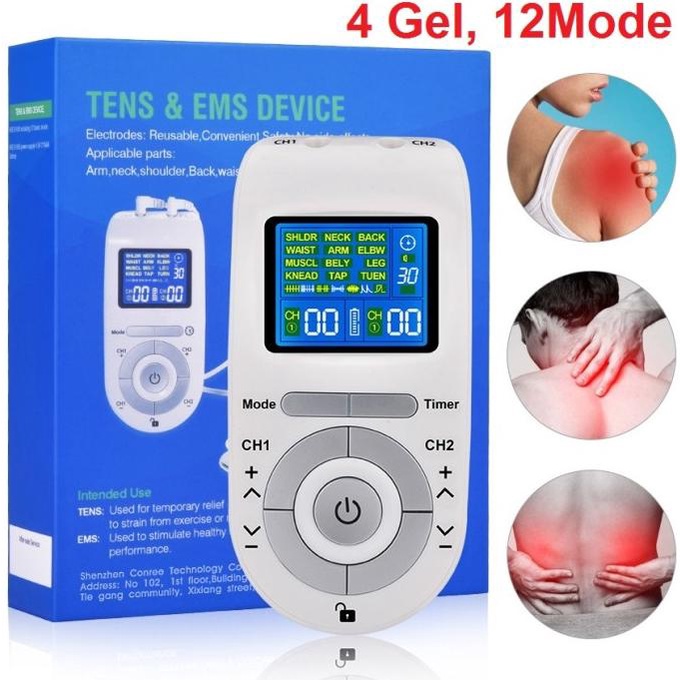 Alat Pijat Terapi Listrik Tens Ems Refleksi Akupuntur Electric Massage