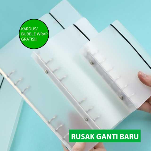 

(BISA COD!!!) PHANTACI Cover Binder Buku Catatan Jurnal Harian Notebook Spiral - ZB041