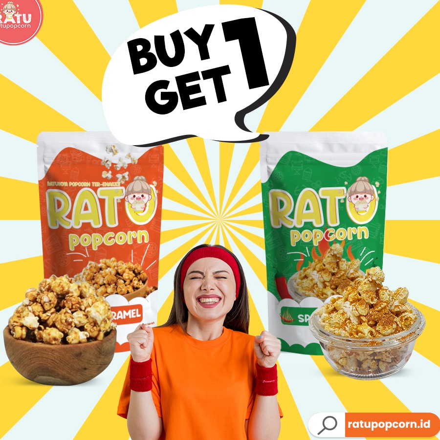 

[KODE PRODUK Z9REO8593] BUY 1 GET 1 POPCORN CARAMEL BY RATUPOPCORN