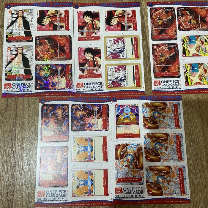 Terlaris One Piece Tcg Mini Half Deck Promo Saikyo Jump